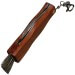 Couteau à champignon Herbertz 251411 inox manche 11cm bois avec brosse