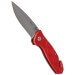 Couteau pliant Herbertz 200911 manche rouge 12cm + fonctions sécurité