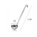 Louche Gefu Baseline 15cl acier inox - Diamètre pochon 9cm