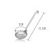 Ecumoire Gefu Baseline acier inox - Diamètre 11cm