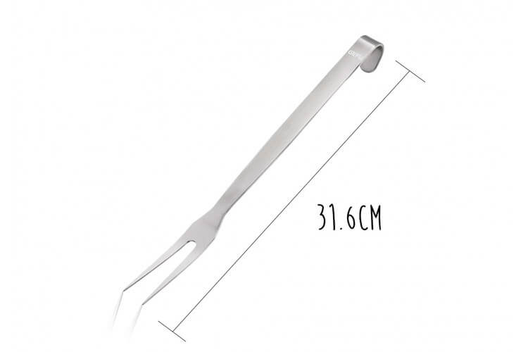 Fourchette à viande Gefu Baseline acier inox 31.6cm