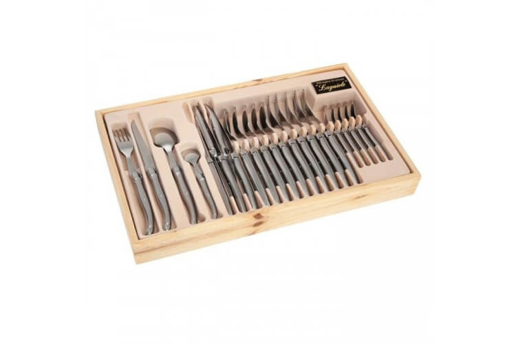 Ménagère Laguiole Tribloc 24 pièces métal Pradel