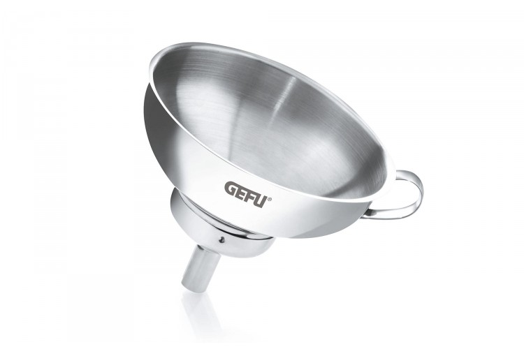 Entonnoir Gefu Versare acier inox - Diam&egrave;tre 14cm