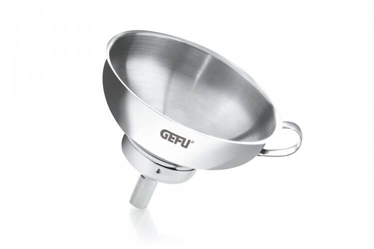 Entonnoir Gefu Versare acier inox - Diamètre 14cm
