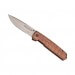 Couteau pliant Herbertz 570113 manche 12cm palissandre + clip