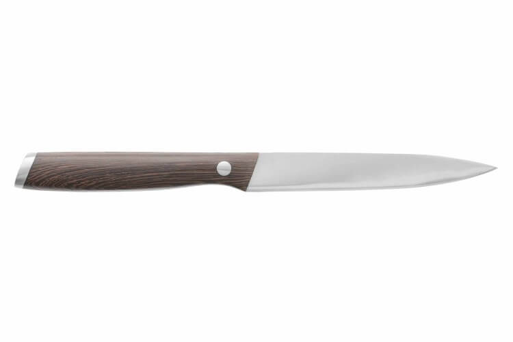 Couteau d'office Berghoff Essentials 12cm manche bois et lame inox