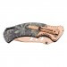 Couteau pliant Herbertz 575612 bronzé manche 11.5cm camo + clip