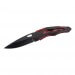 Couteau pliant Herbertz 576212 manche 12cm alu noir/rouge + clip