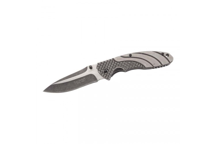 Couteau pliant Herbertz 576612 manche 11.5cm inox + clip