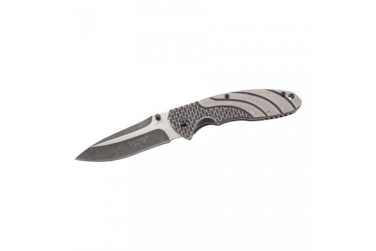 Couteau pliant Herbertz 576612 manche 11.5cm inox + clip