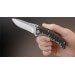 Couteau pliant CRKT DRIP TIGHE 1190 manche G10/fibre de carbone 10.5cm