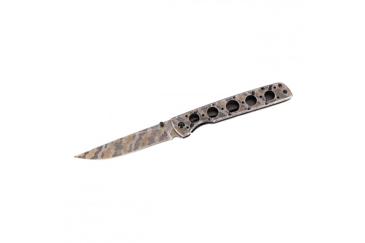 Couteau pliant Herbertz 578013 inox 13cm camo + clip