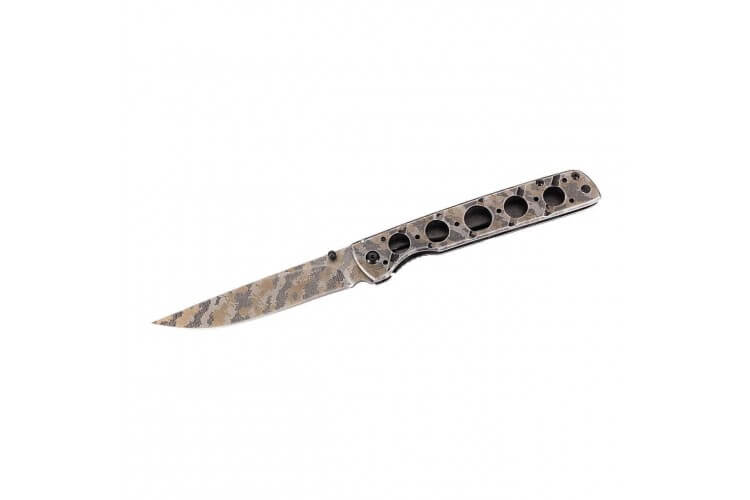 Couteau pliant Herbertz 578013 inox 13cm camo + clip