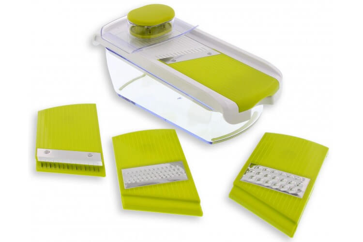 Mandoline multifonction réglable Pradel Excellence 4 lames interchangeables