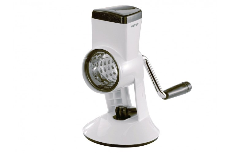 Machine &agrave; r&acirc;per Gefu Fracina + 4 tambours de coupe