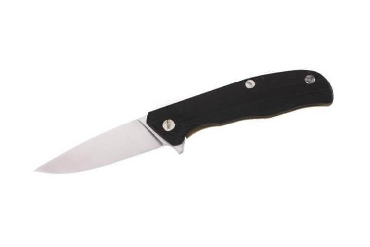 Couteau pliant Herbertz 580718 Top Collection titane/G10 noir 12.5cm