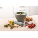 Mortier design Gefu Crunchy en granit gris double face + pilon