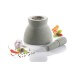 Mortier design Gefu Crunchy en granit gris double face + pilon