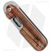 Couteau pliant Black Fox BF.719ZW BEAN GEN2 manche 7.5cm bois zébra