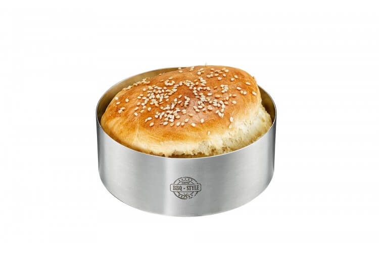 Moule pour hamburger Gefu BBQ acier inox
