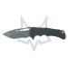 Couteau pliant Black Fox BF721 Hugin manche 13cm G10 noir