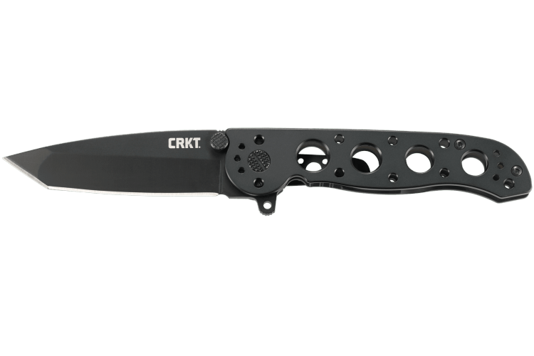 Couteau pliant CRKT M16-02KS noir manche à trous 11cm