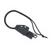 Couteau de cou Black Fox BF728 SPIKE manche 4cm G10 + étui