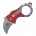Couteau pliant FOX FX.535R mini-ka manche 6cm nylon rouge