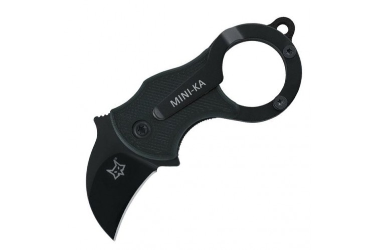Couteau pliant FOX FX.535B mini-ka manche 6cm nylon noir