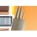 Bloc en bois Berghoff Essentials 5 couteaux tout inox monocoque