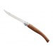 Couteau opinel éffillé n°8 lame 8cm virole tournante manche padouk