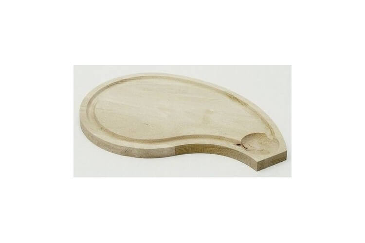 Planche à découper bambou avec rigole et poche à jus Berard