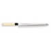 Couteau Sashimi Kiritsuke japonais artisanal JIKKO Jyousaku White 2 Steel manche magnolia