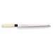 Couteau Sashimi Kiritsuke japonais artisanal JIKKO Jyousaku White 2 Steel manche magnolia