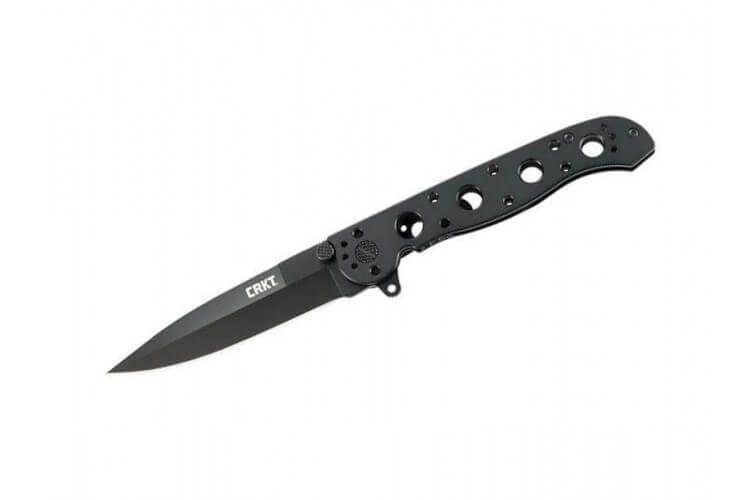 Couteau pliant CRKT M16-03KS noir manche à trous 12cm