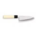 Couteau Deba japonais artisanal JIKKO Jyousaku White 2 Steel manche magnolia