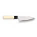 Couteau Deba japonais artisanal JIKKO Jyousaku White 2 Steel manche magnolia