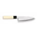 Couteau Deba japonais artisanal JIKKO Jyousaku White 2 Steel manche magnolia