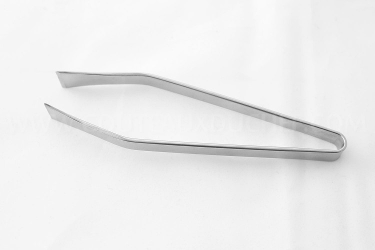 Pince &agrave; ar&ecirc;tes japonaise fine et professionnelle acier inox 12cm