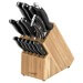 Bloc en bois Berghoff Essentials 12 couteaux + 1 fusil + 1 sécateur à volaille