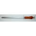 Fusil de boucher FISCHER mèche ovale 30cm manche bois verni