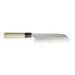 Couteau Kamausuba japonais artisanal JIKKO Jyousaku White 2 Steel manche magnolia