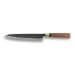 Couteau yanagiba japonais artisanal Moritaka Aogami Super Series carbone 21cm