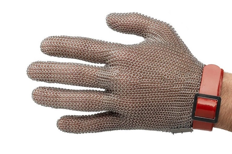 Gant de protection Niroflex en cotte de maille inox - Taille M
