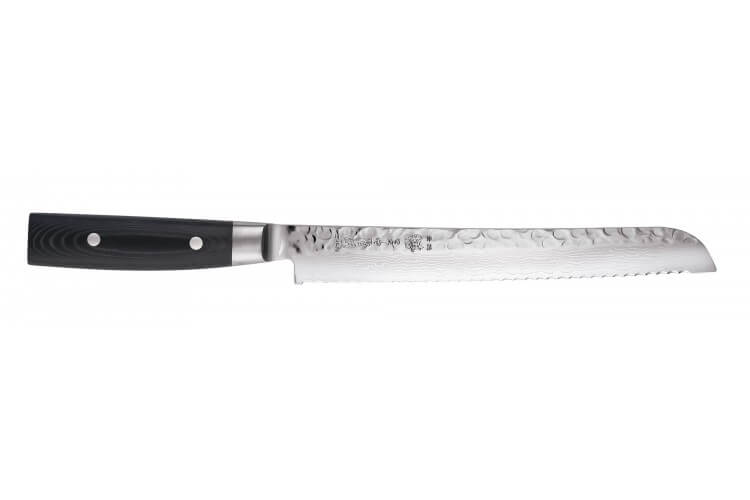 Couteau à pain japonais Yaxell ZEN lame 23cm damas 37 couches