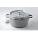 Cocotte ronde en fonte STAUB gris graphite
