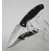 COUTEAU PLIANT SPYDERCO RESILIENCE C142GP MANCHE 13 CM NOIR