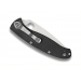 COUTEAU PLIANT SPYDERCO RESILIENCE C142GP MANCHE 13 CM NOIR