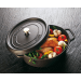 Cocotte ronde en fonte émaillée STAUB noir
