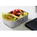 Bento Lunch Box Berghoff Essentials inox + bande extensible silicone - 0.7L